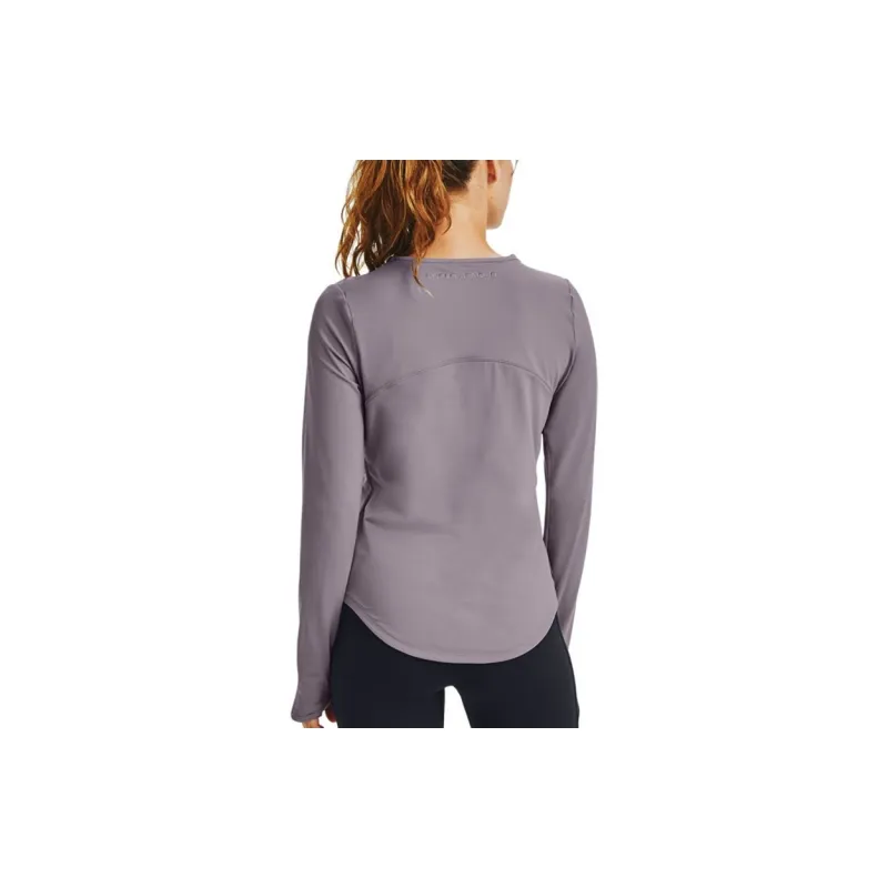 Under Armour Raglan Sleeve T Shirt Women's Light Purple-4