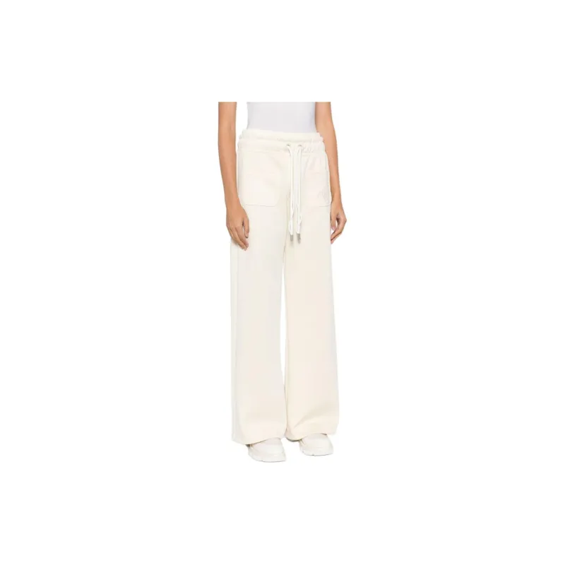 OFF WHITE Logo embroidered Flared Track Pants-3