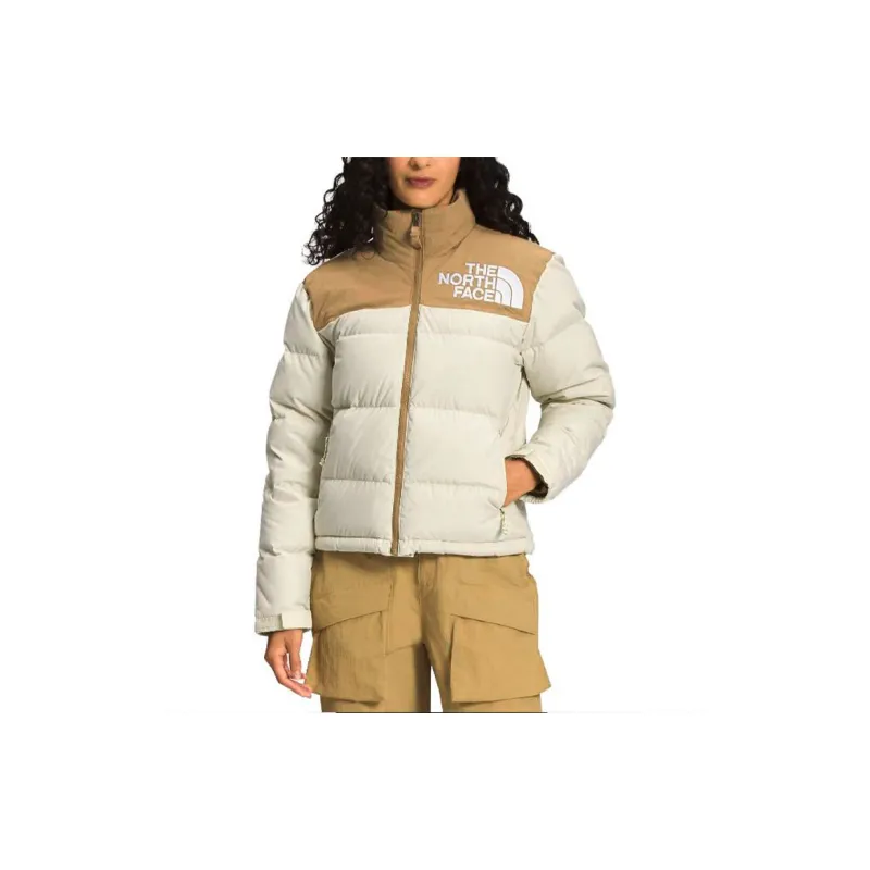 THE NORTH FACE 90 Low Fi Hi Tek Nuptse Jacket 'Gravel/Utility Brown'-4