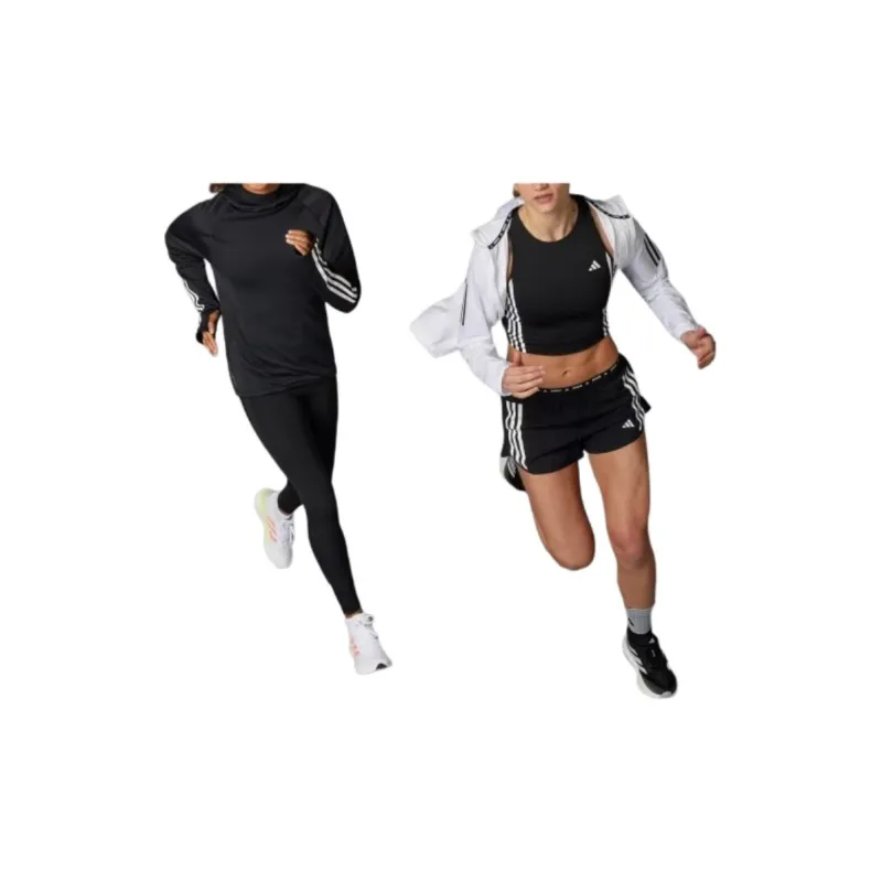 Adidas Free Shipping With AdiClub Own The Run 3 Stripes Hoodie-4