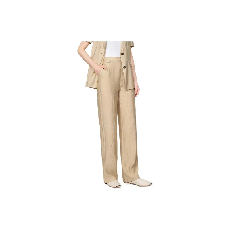 JZ. ANNAKRO Casual Pants Women's Camel-3