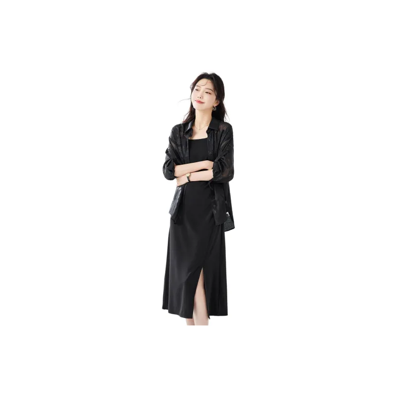 TERRE BLEUE Skirt Set Women's Black-4