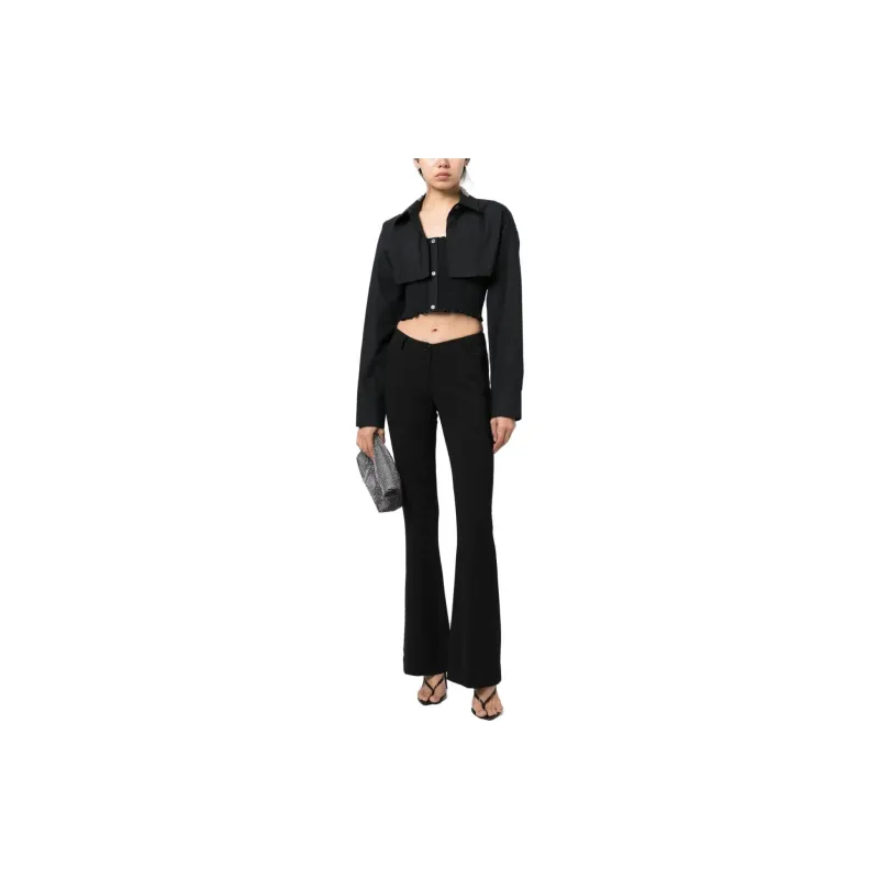 Alexander Wang Twinset Layered Smocked Shirt-1