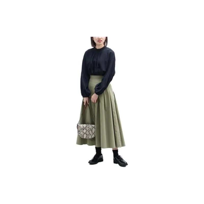 Beams Casual Long Skirt Women's-7
