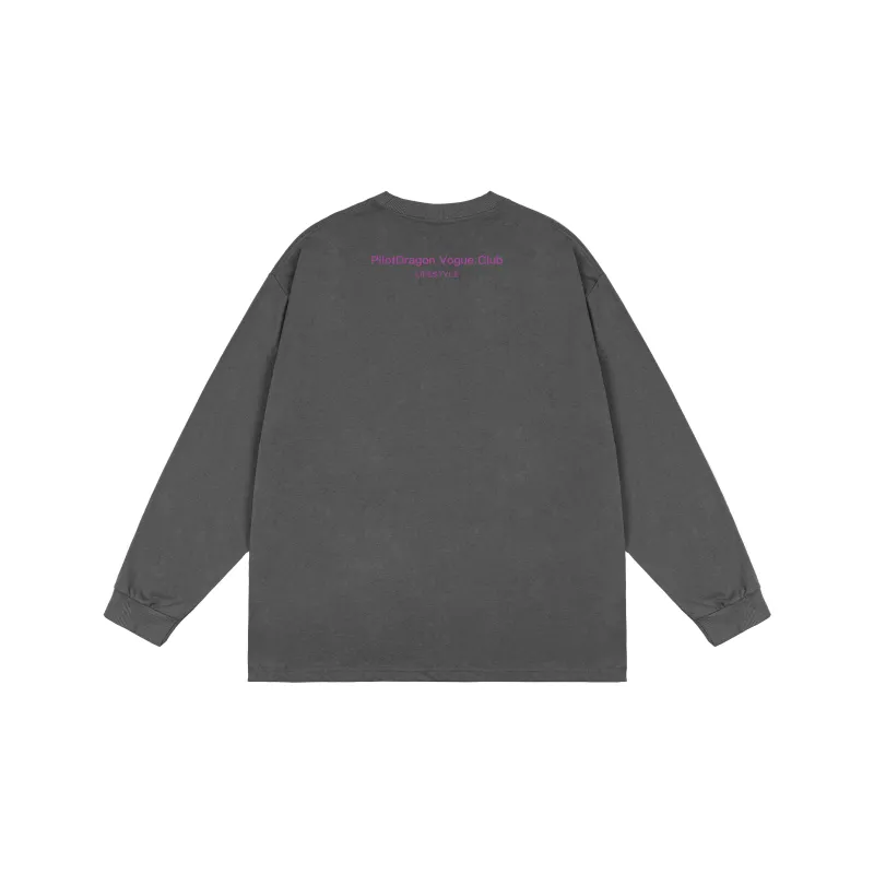 PILOTDRAGON P&D 24FW Long Sleeved Sweatshirt Unisex-15