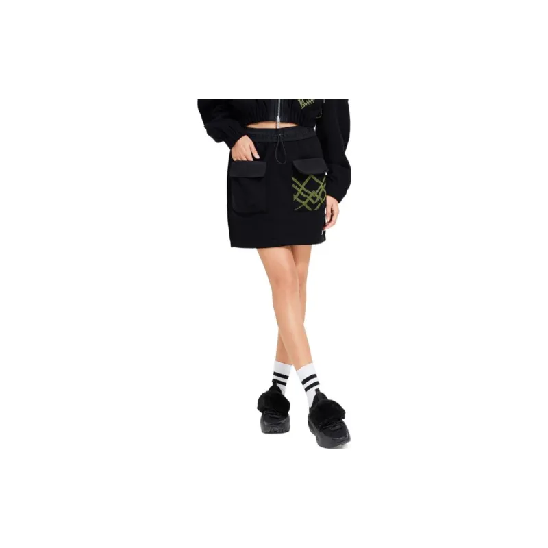 LiNing Casual Short Skirts Women's Black-2