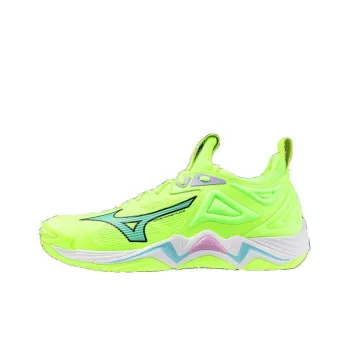 Wave Momentum Mizuno 3 'Neo Lime Splish Splash'