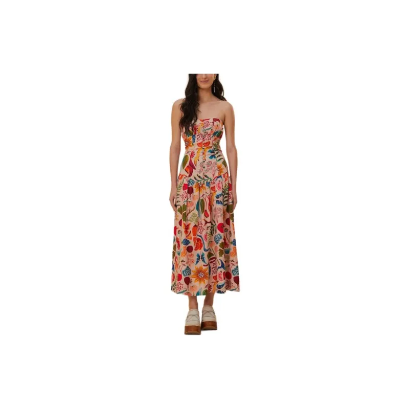 Farm Rio Bright Farm Printed Maxi Dress-1