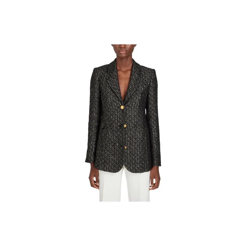 Giambattista Vall Sequin embellished Tweed Blazer-4