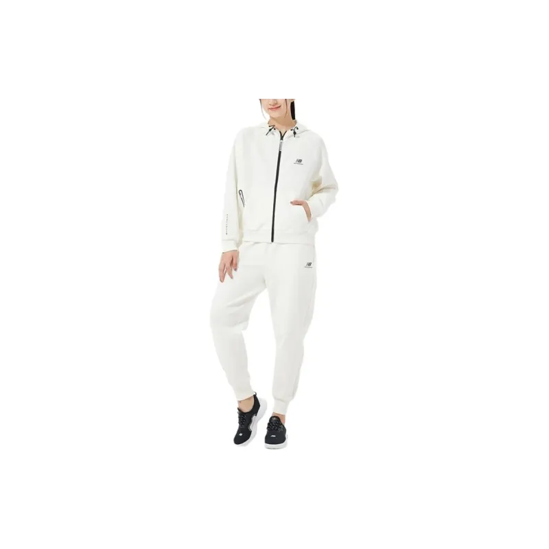 New Balance Knitted Sweatpants Women's White-3