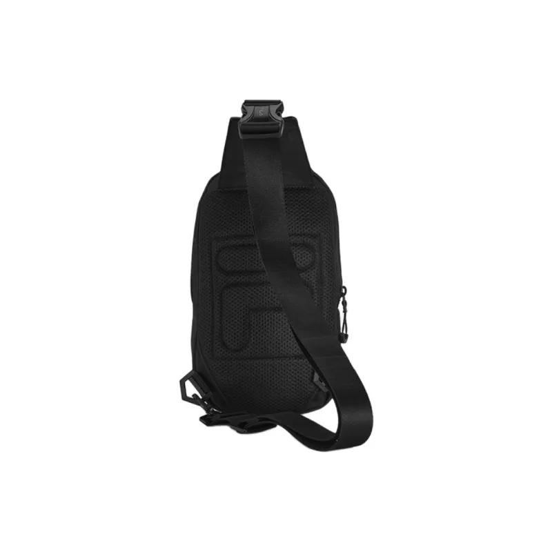 FILA Fitness Fabric Sling Bag Extra Small Men's Jet Black-3