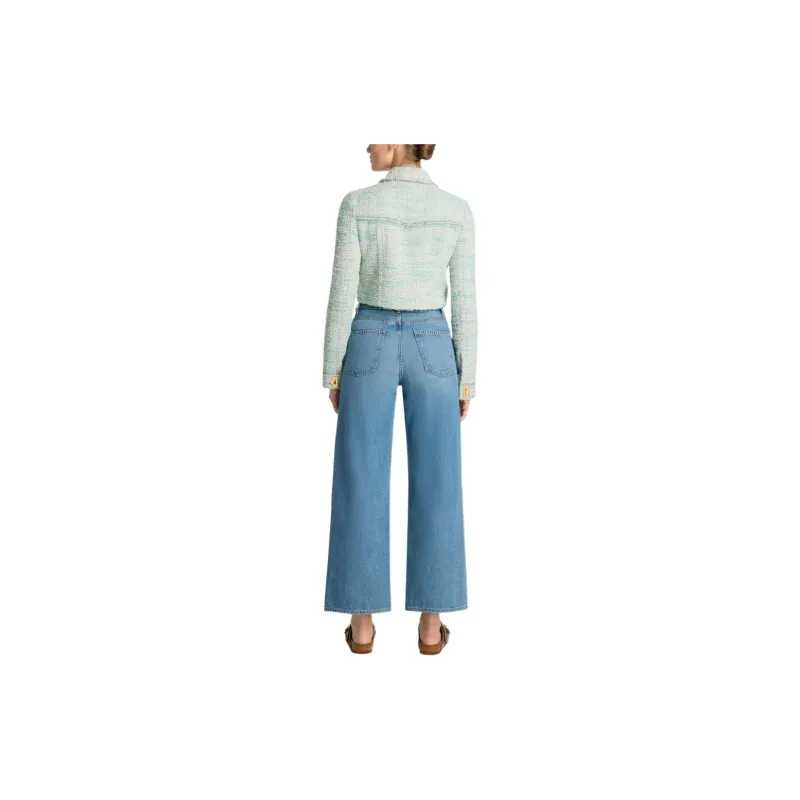 St. John Tweed Cropped Jacket-2