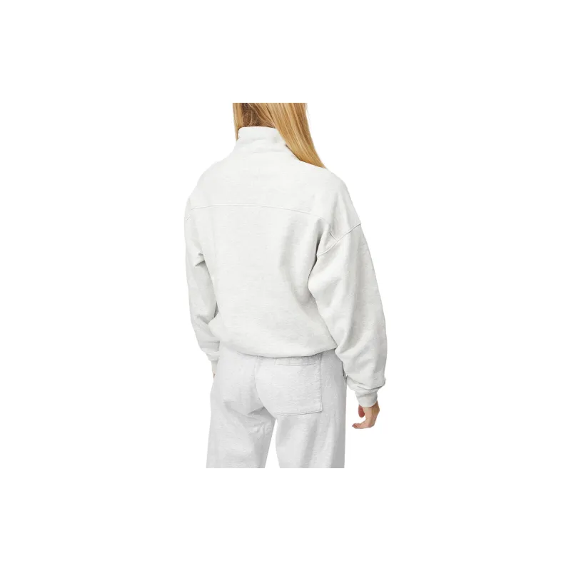 SPORTY & RICH Connecticut Crest Cotton Sweatshirt-5