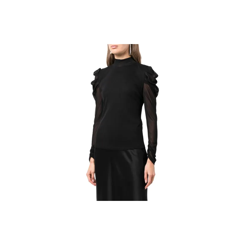 DVF Diane Von Furstenberg T-Shirt Women's Black-2