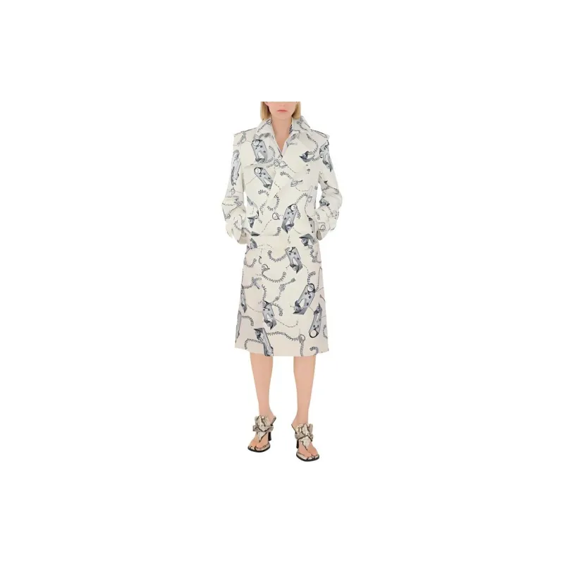 Burberry Knight Hardware Tricotine Trench Coat-2