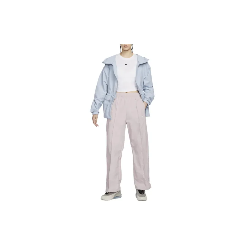 Nike SPORTSWEAR Casual Pants Women's White Gold Purple-2