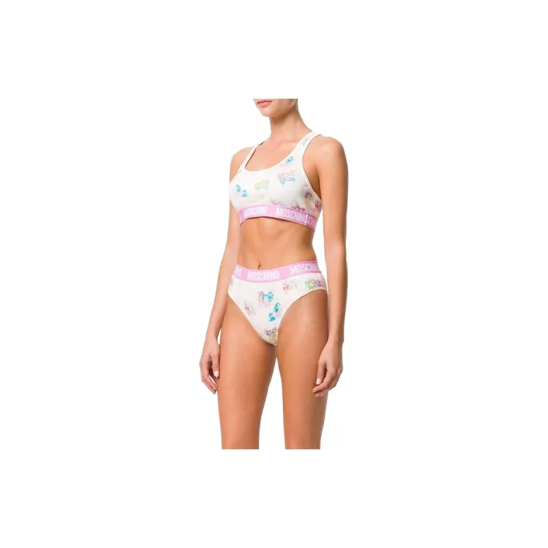 MOSCHINO Two-Piece Swimsuits Women's White-1