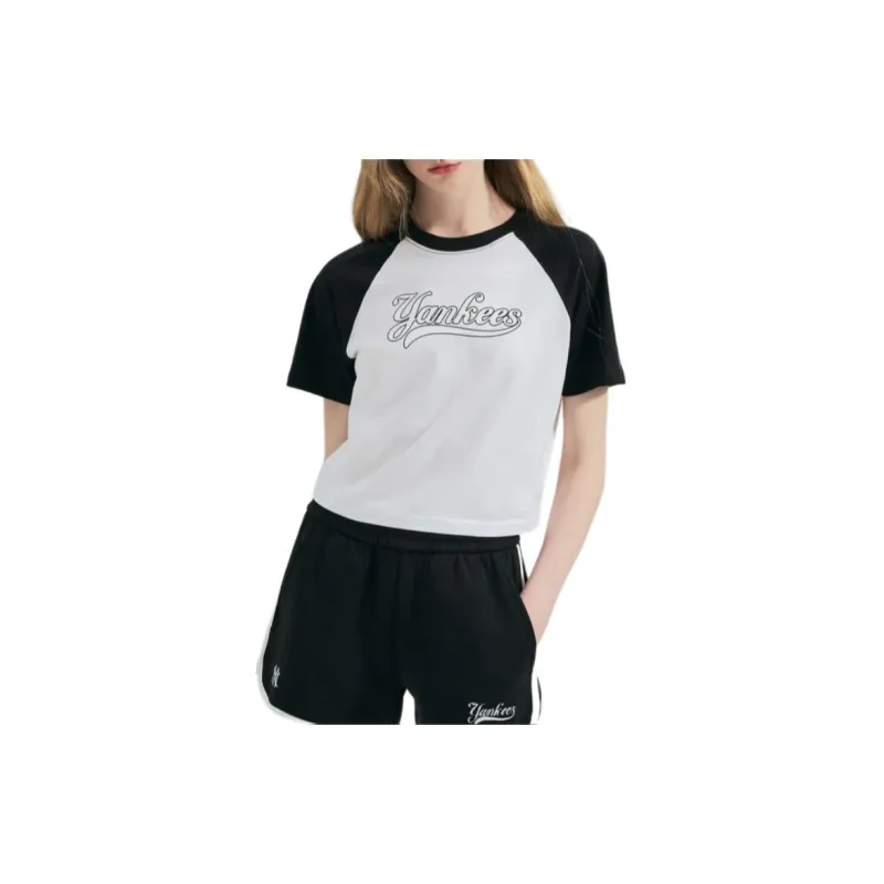 MLB Raglan Sleeve T Shirt Women's Ivory-2
