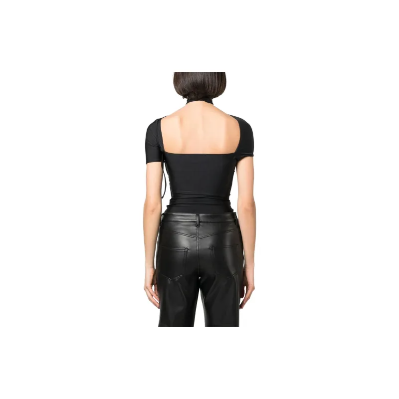 COPERNI Logo plaque Cut out T shirt-2