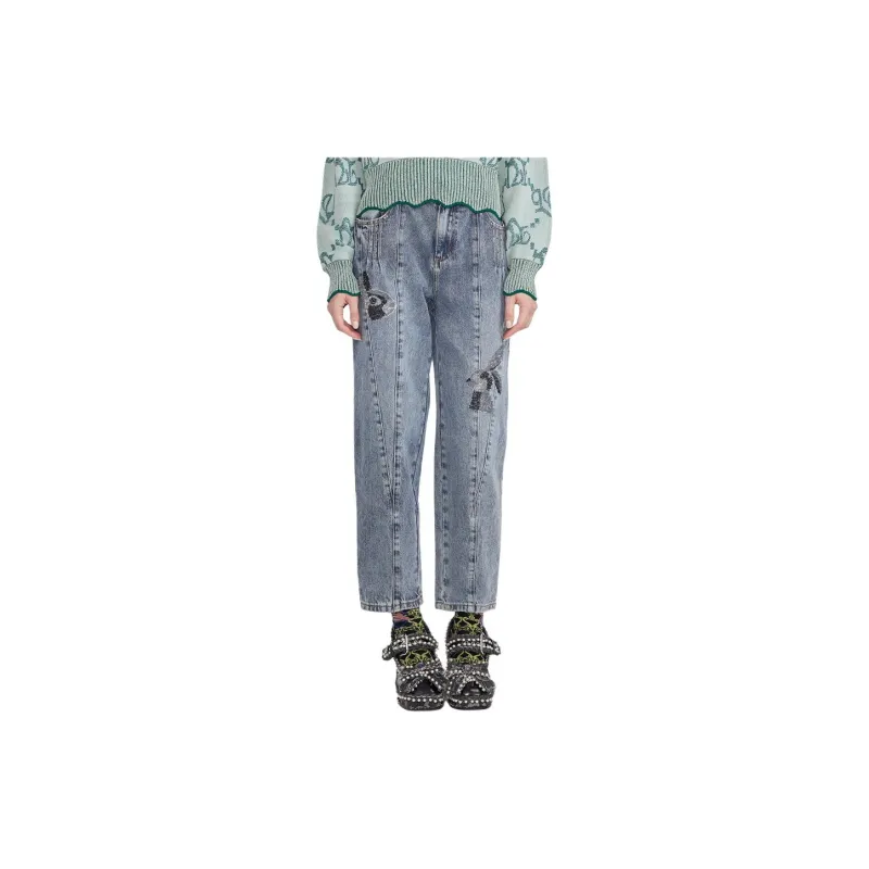 LULUALWAYS Jeans Women's Blue-2