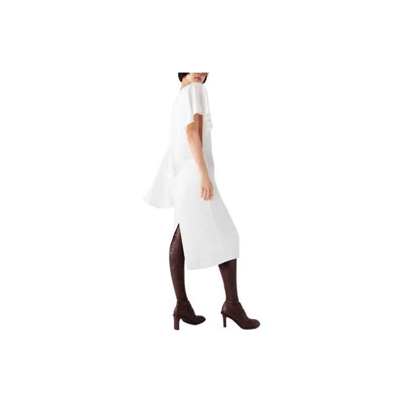 Stella McCartney Asymmetric Draped Midi Dress-3