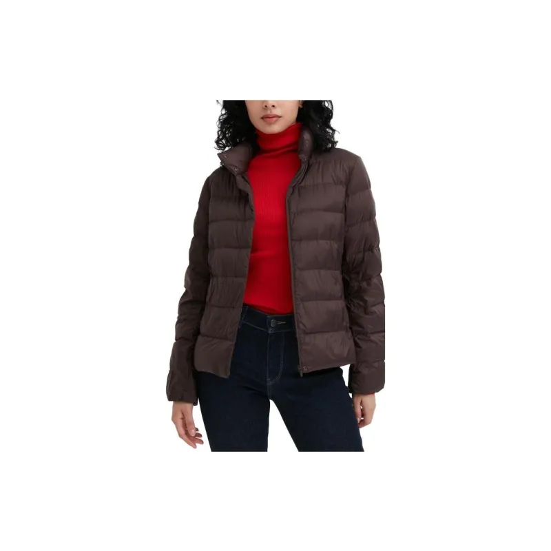 UNIQLO Down Jacket Coat Women's Coffee Brown-1