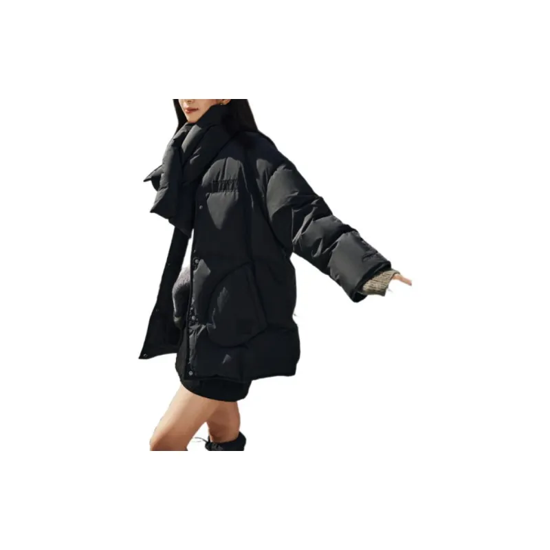 LINING CF Down Jackets Women's Black-4