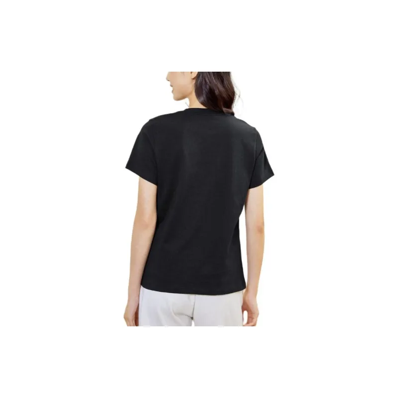 Skechers T Shirt Women's Carbon Black-3