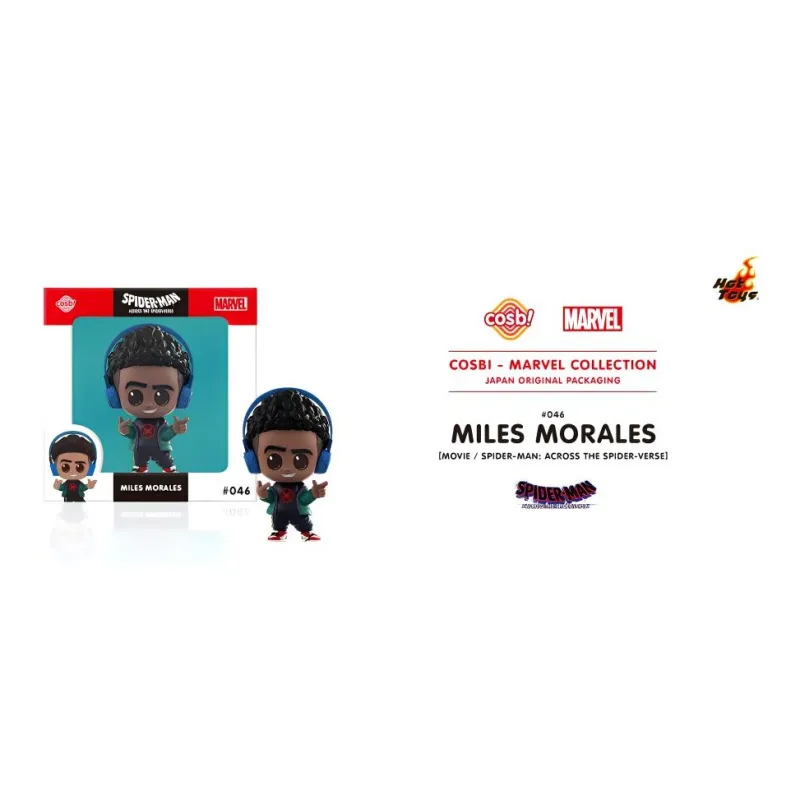 Hot Toys Spider Man  Across The Spider Verse COSBI Myles Morales Chibi Figures-1