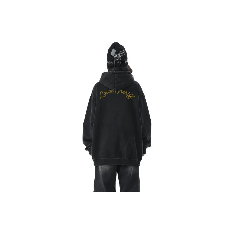 FAKE VINTAGE Sweatshirt Unisex Black-2