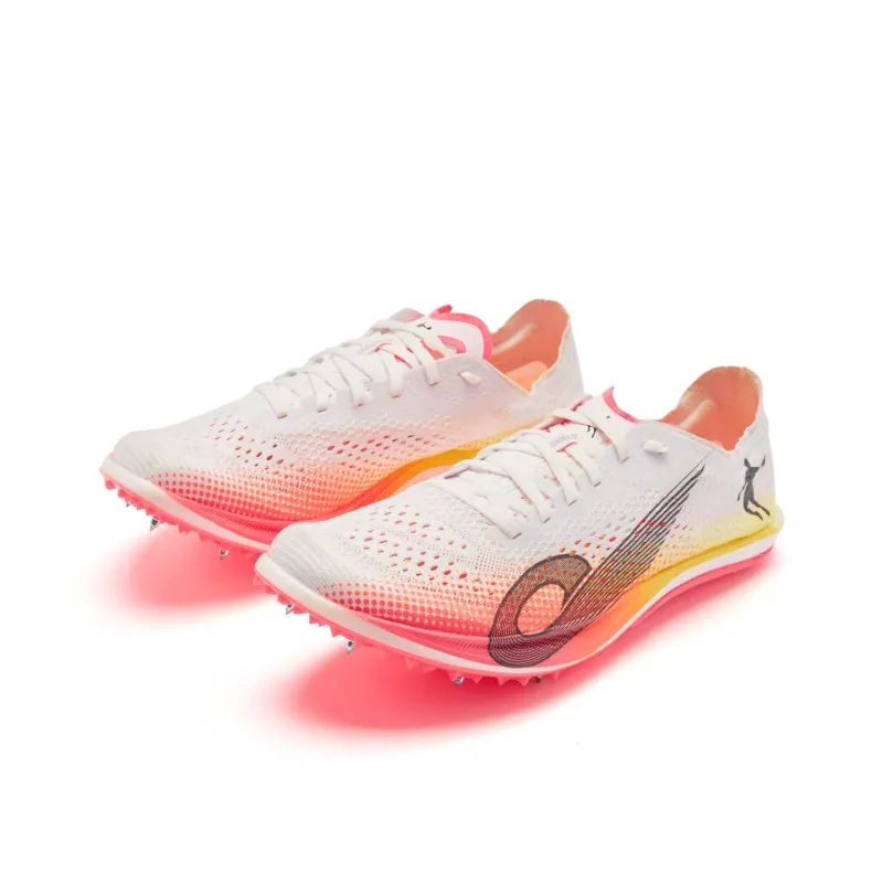 QIAODAN Feiteng ML RACE Running Shoes Men Low Top Jordan White Sunlight Yellow-2
