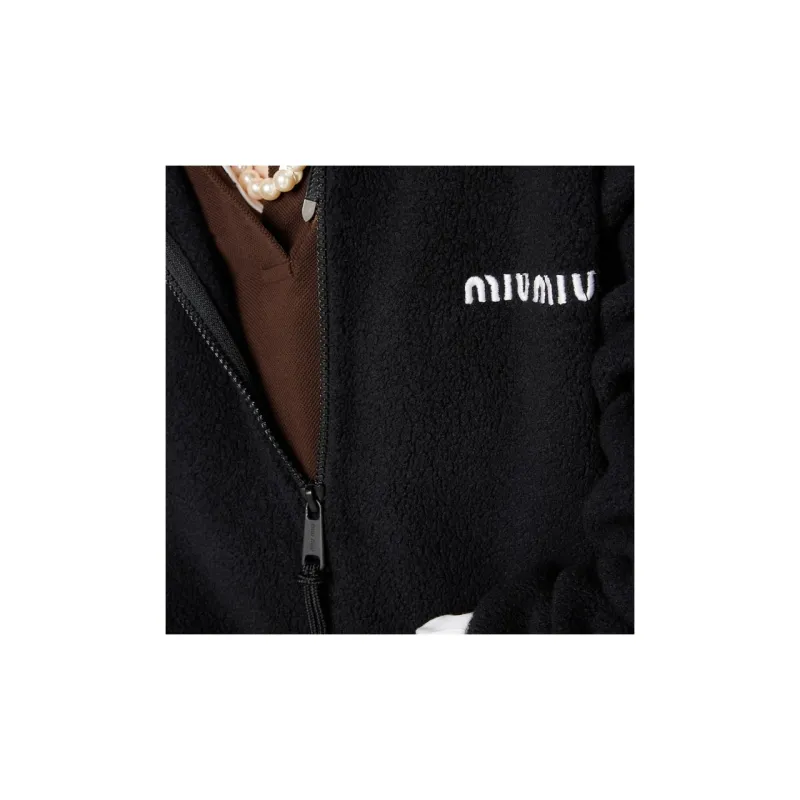 MIU MIU Fleece Sweatshirt-3