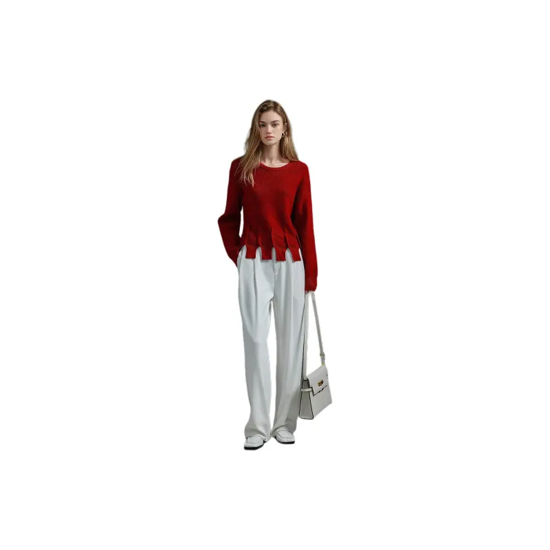 【dme】 Knitwear Women's Mary Red-1
