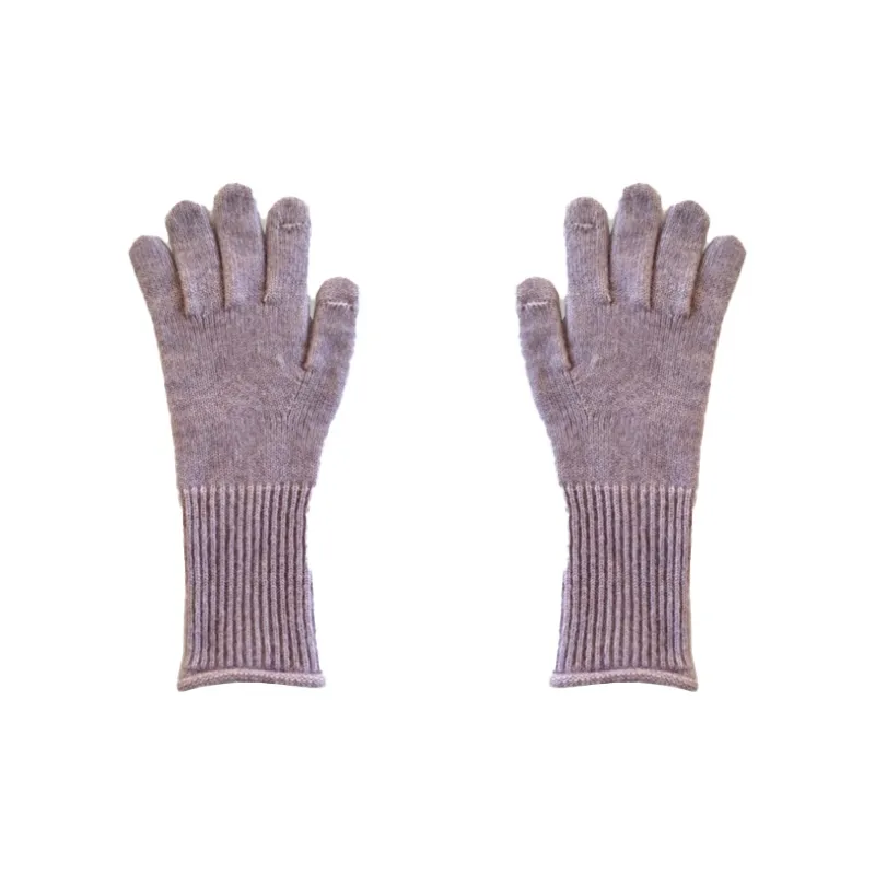 AAJF Wool Acrylic Knit Gloves Women's-19