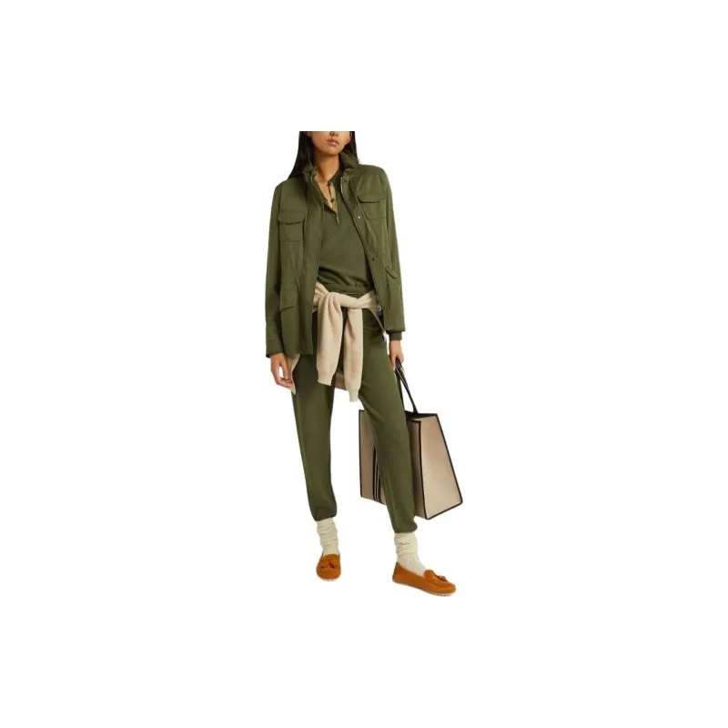 Loro Piana Windmate® Traveller Jacket Jackets Coats Women's Green-2