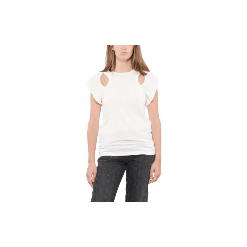 ISABEL MARANT Crewneck Short Sleeved T Shirt-2