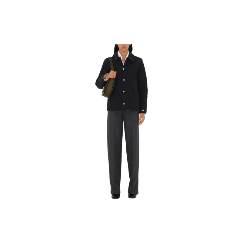 Burberry SS24 Puffer Jacket Unisex Black-1