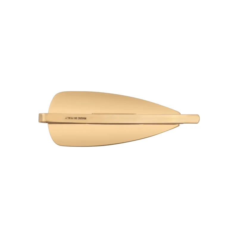 MIU MIU Engraved logo Enamel Hair Clip-1
