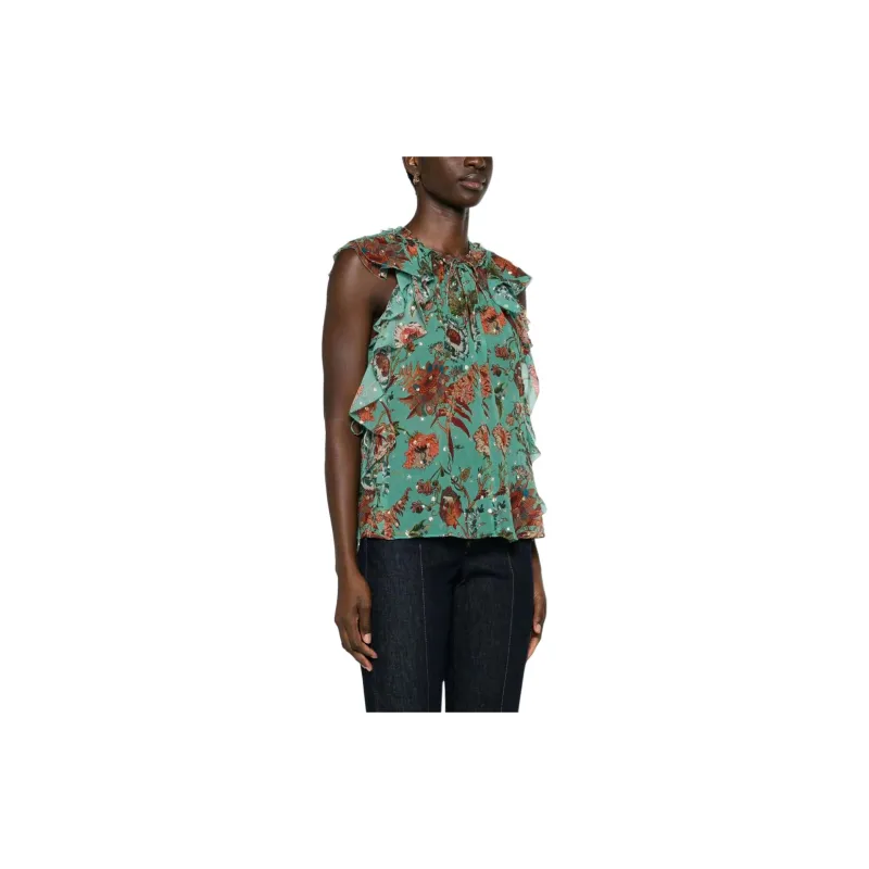 Ulla Johnson Dominique Floral-print Top-3