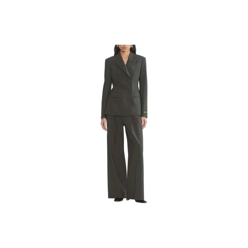 ARITZIA FW24 Babaton Intelligence Blazer Business Suit Women's Heather Charcoal/Stone Phoebe Zhennan Charcoal-2