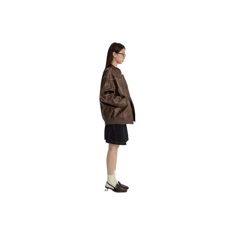 Omont Jacket Women's Rusty Brown-1