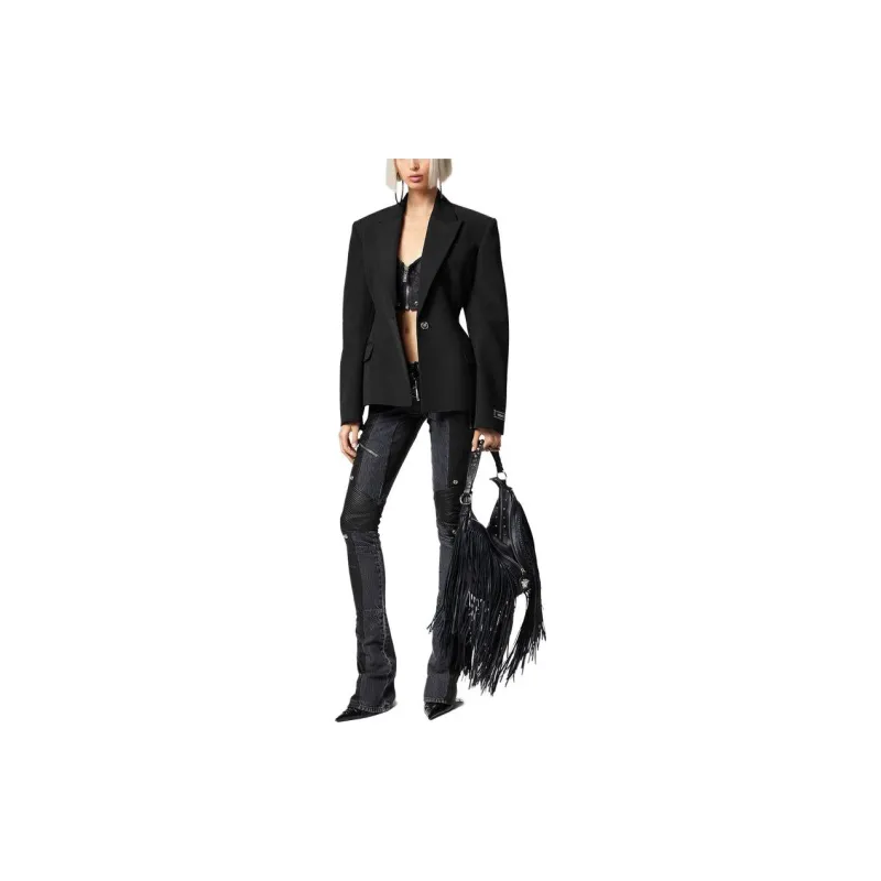 VERSACE Business Suits Women's Black-1