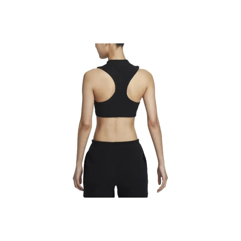 Nike Mock neck Ribbed Crop Top-3