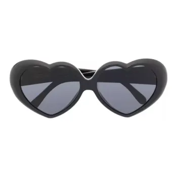 MOSCHINO Heart shaped Frame Sunglasses