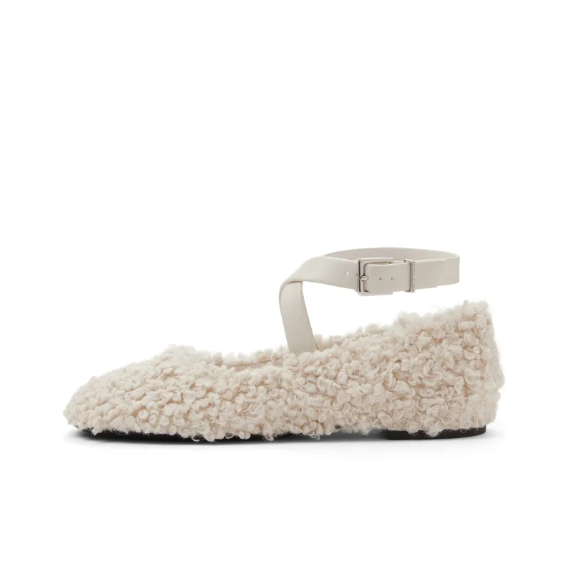 CHARLES&KEITH Small CK Casual Single Shoes 0.5cm Women's-7