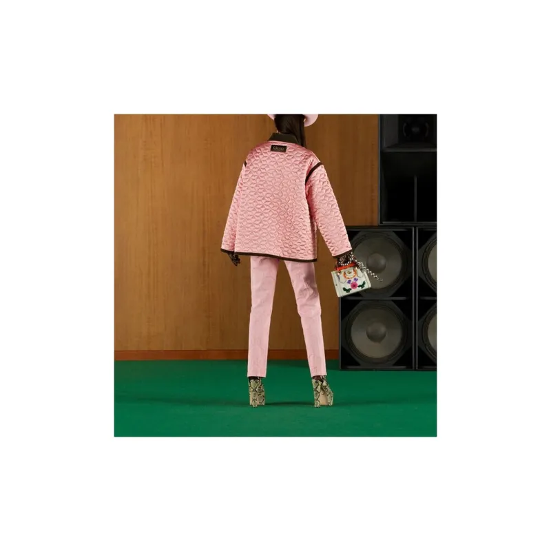 GUCCI Jackets Coats Women's Pink-3