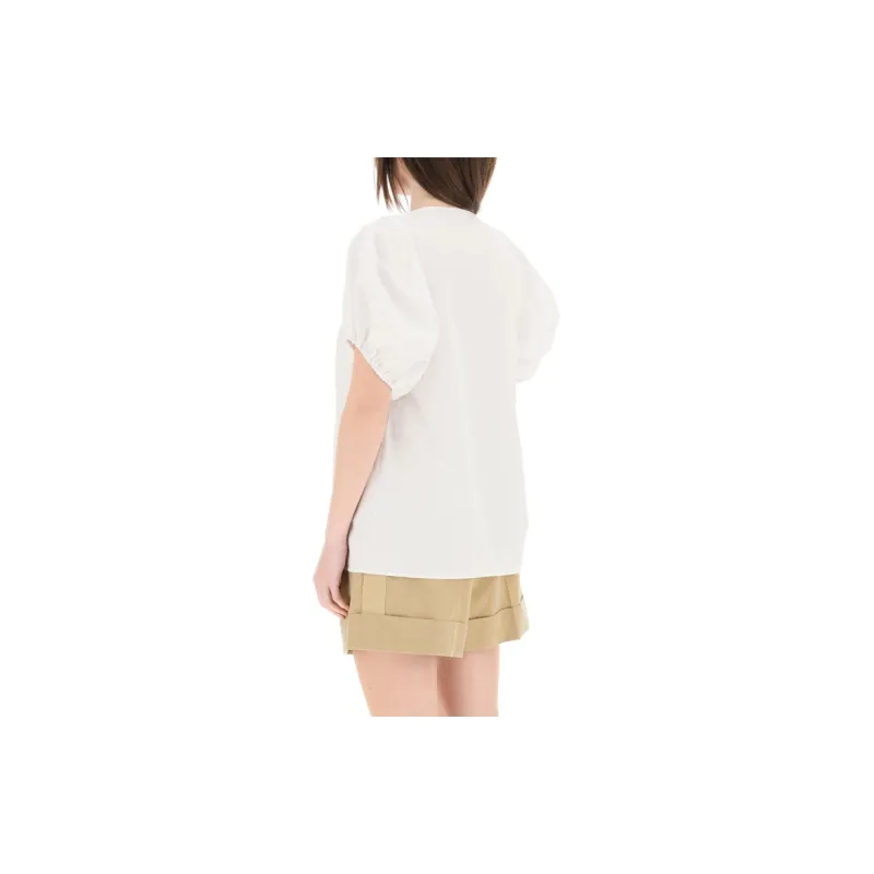Stella McCartney Gathered-Detail Blouse-2