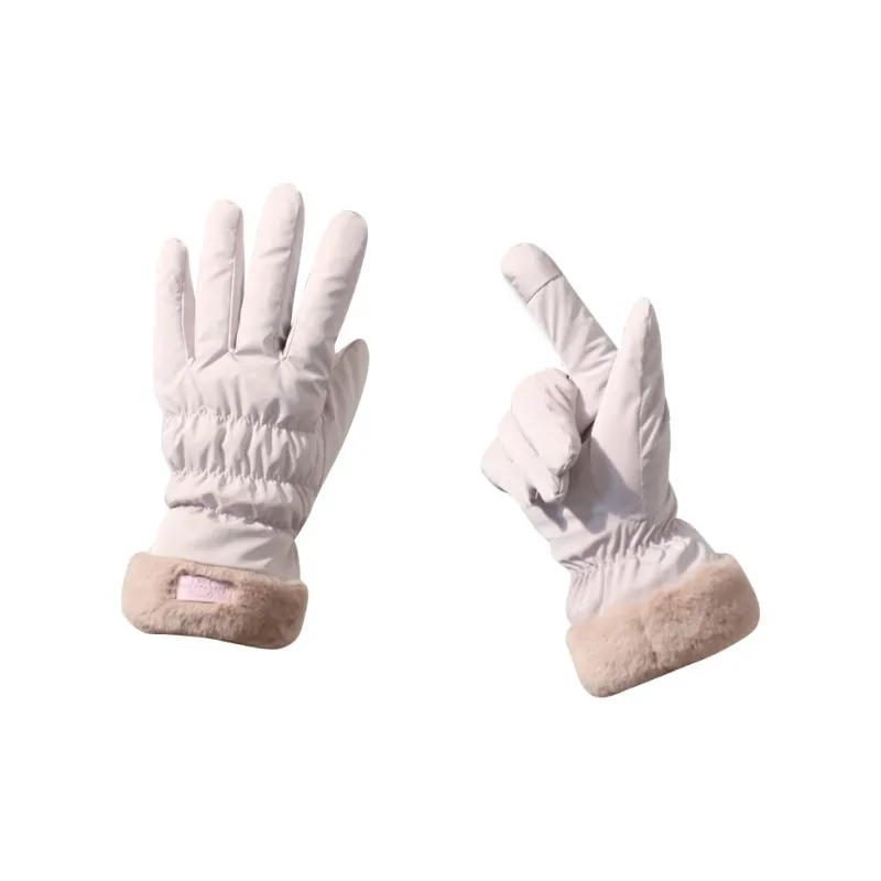 NANJIREN Thickened Warm Gloves Women's-4