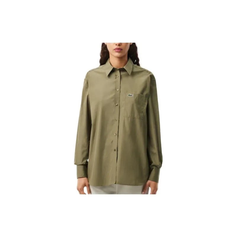LACOSTE Poplin Shirt-1