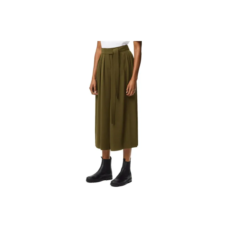 LOEWE Casual Long Skirts Women's Green-2
